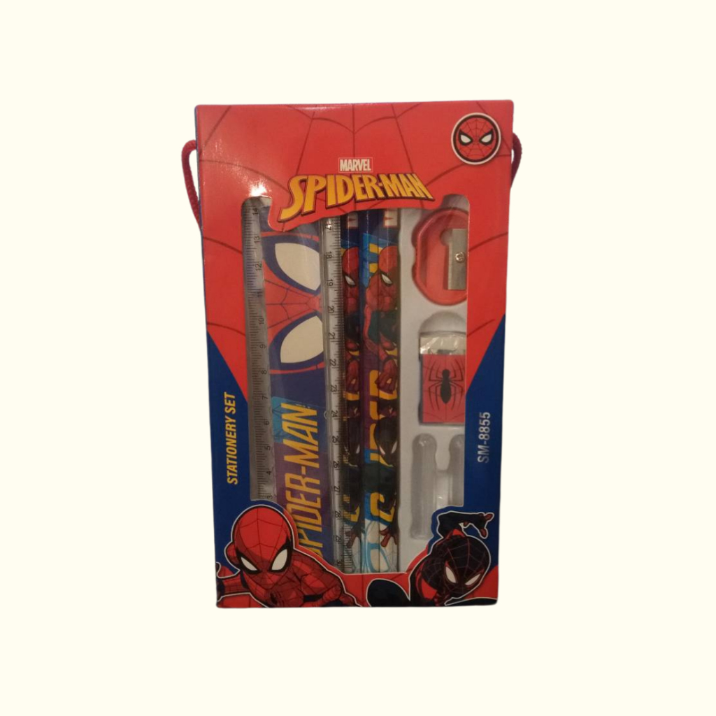 ชุดเครื่องเขียน 8 ชิ้น Spider Man #SM-8855