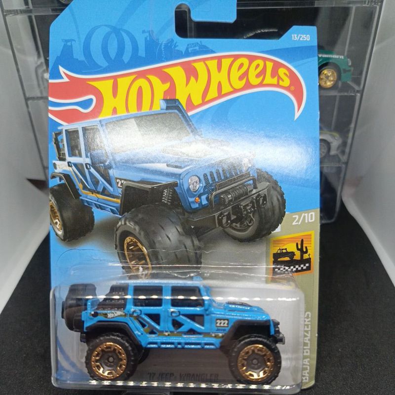 รถเหล็ก HotWheels '17 JEEP WRANGLER