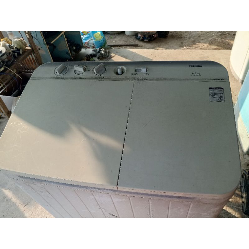 ฝาปิดถังเครื่องซักผ้า toshibaรุ่น vh-b1050mt(w)