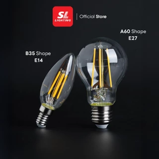 SL LIGHTING | LED Astrofil Filament Lamps หลอดไฟ LED ฟีลาเมนต์ มีให้เลือก 2 แบบ A60 , B35