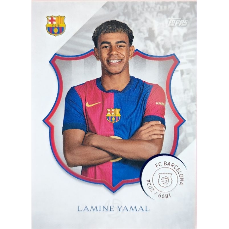 รวม Card Lamine Yamal จาก Topps และ Panini