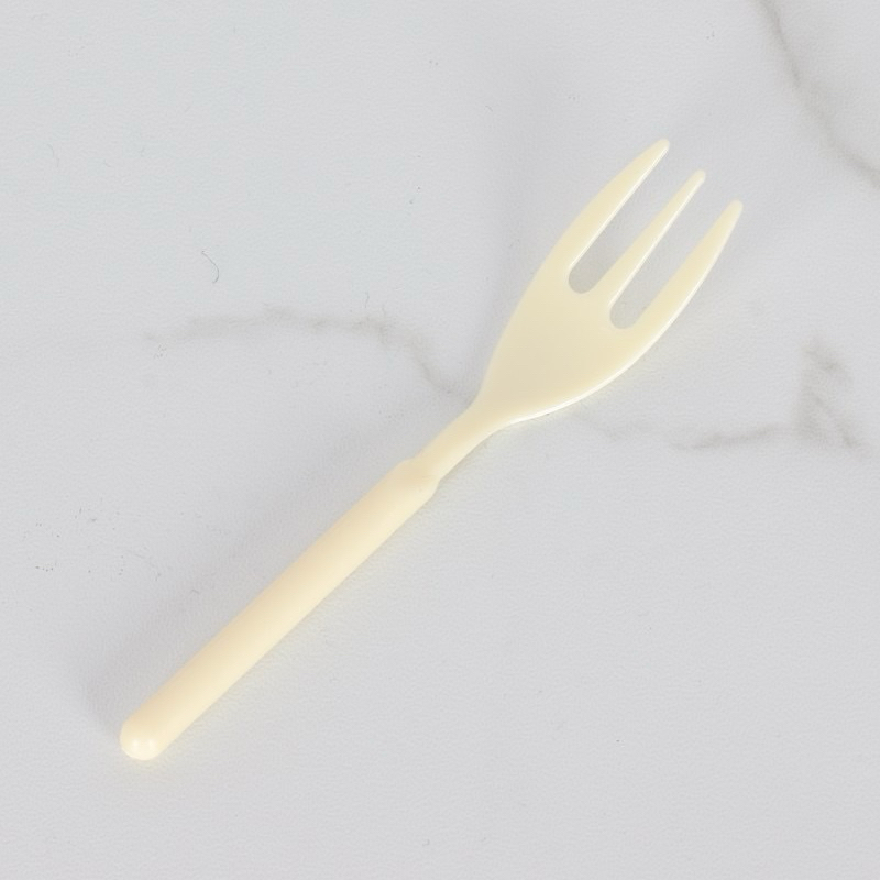 (50ชิ้น) ช้อนไอติม ส้อมพลาสติก ช้อนส้อมพลาสติกใช้แล้วทิ้ง