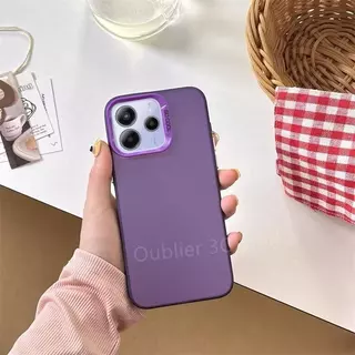 IMD เคสกันกระแทก For Xiaomi Redmi Note15 Note15Pro Plus Poco M8Pro X7 Note14 Note14Pro Plus สีสดใส เคสผิวด้าน