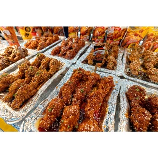 (มีฮาลาล) ซอสเคลือบไก่ สูตรฮอตแอนด์สไปซี่ ซอสเคลือบไก่เกาหลี ขนาด 1,000 กรัม ตราเพียวฟู้ดส์