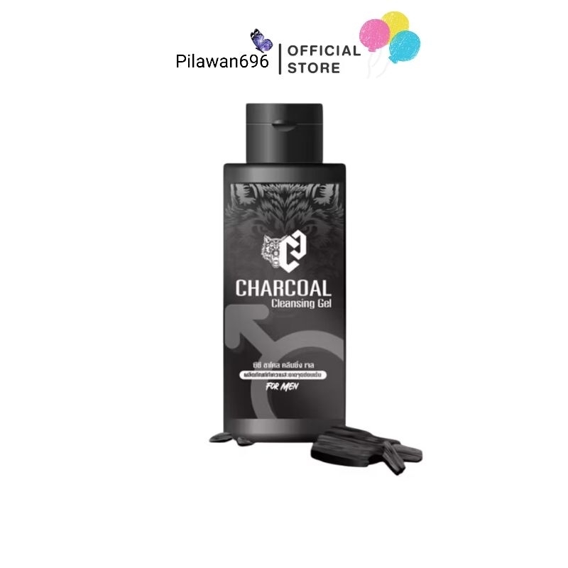 พร้อมส่ง  CHARCOAL สบู่เหลว เจลชาโคล คลีนซิ่ง กำจัดขี้เปียก กลิ่นเหม็น พร้อมบำรุงน้องชาย