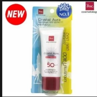 bscกันแดดcrystalauraspf50pa++++25ml
