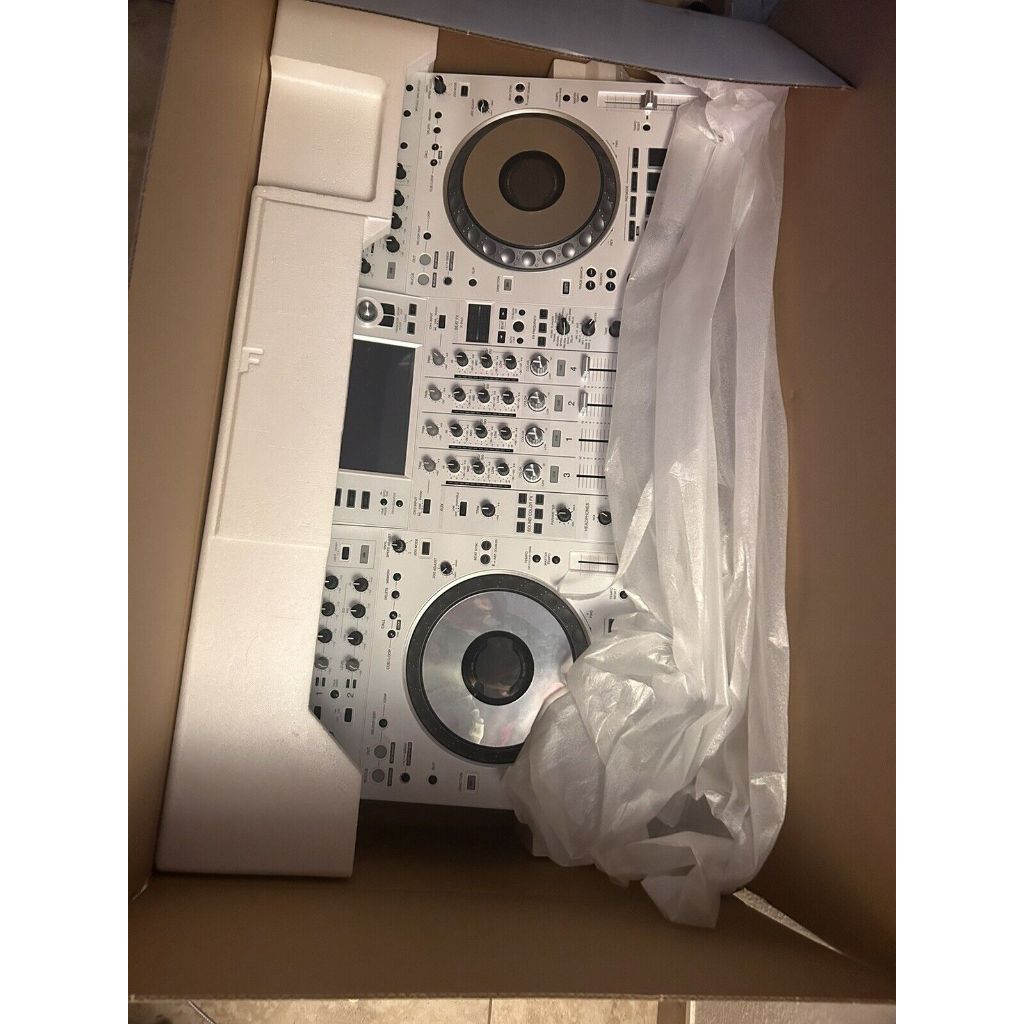 Pioneer DJ XDJ-XZ-W 4ch มืออาชีพ ระบบดีเจออลอินวัน - White DJ Media Player Mixer