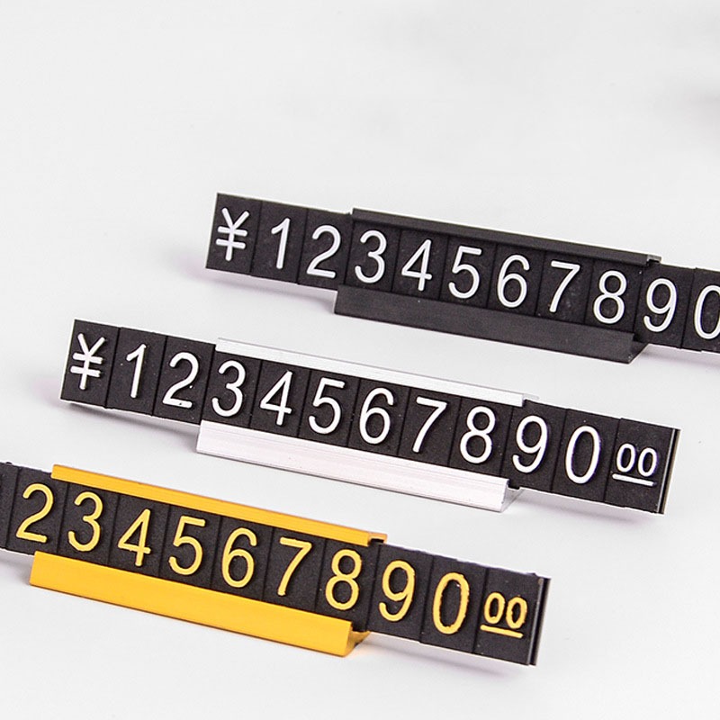 16 ชุด โลหะ เซตป้ายราคา ป้ายราคาสินค้า minimal ป้ายราคาเครื่องประดับ ป้ายราคาเสื้อผ้า