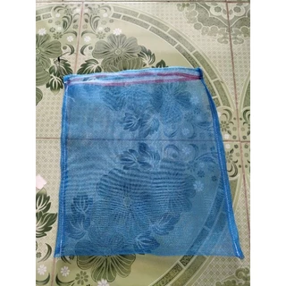 ถุงมุ้งไนล่อน(1มัด10ใบ) ถุงใส่ปลา ถุงห่อผลไม้ ราคาส่ง
