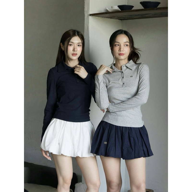 Roomry.n - bebby polo long sleeve เสื้อคอปกโปโลแขนยาว - รูปที่ 3