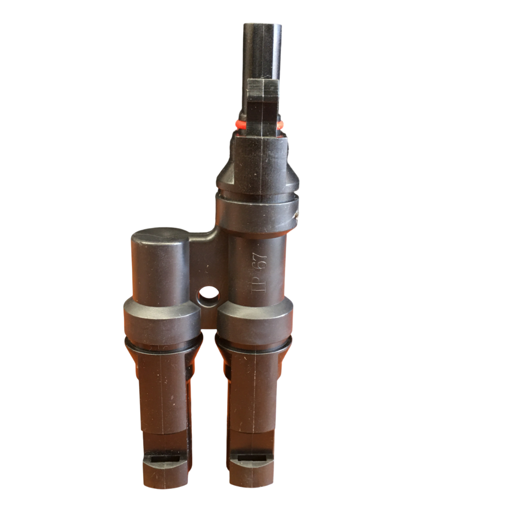 MC4 T2 connector 2 ออก 1