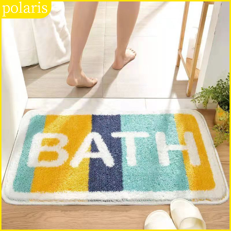 พรมปูพื้น ดูดซับน้ำ สำหรับห้องน้ำ ห้องครัว ขนาด 40 * 60 ซม Dloor Mat Carpet