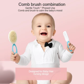 แปรงสระผมสำหรับเด็ก แปรงหวีผมเด็ก 2 ชิ้น หวีเด็กเล็ก