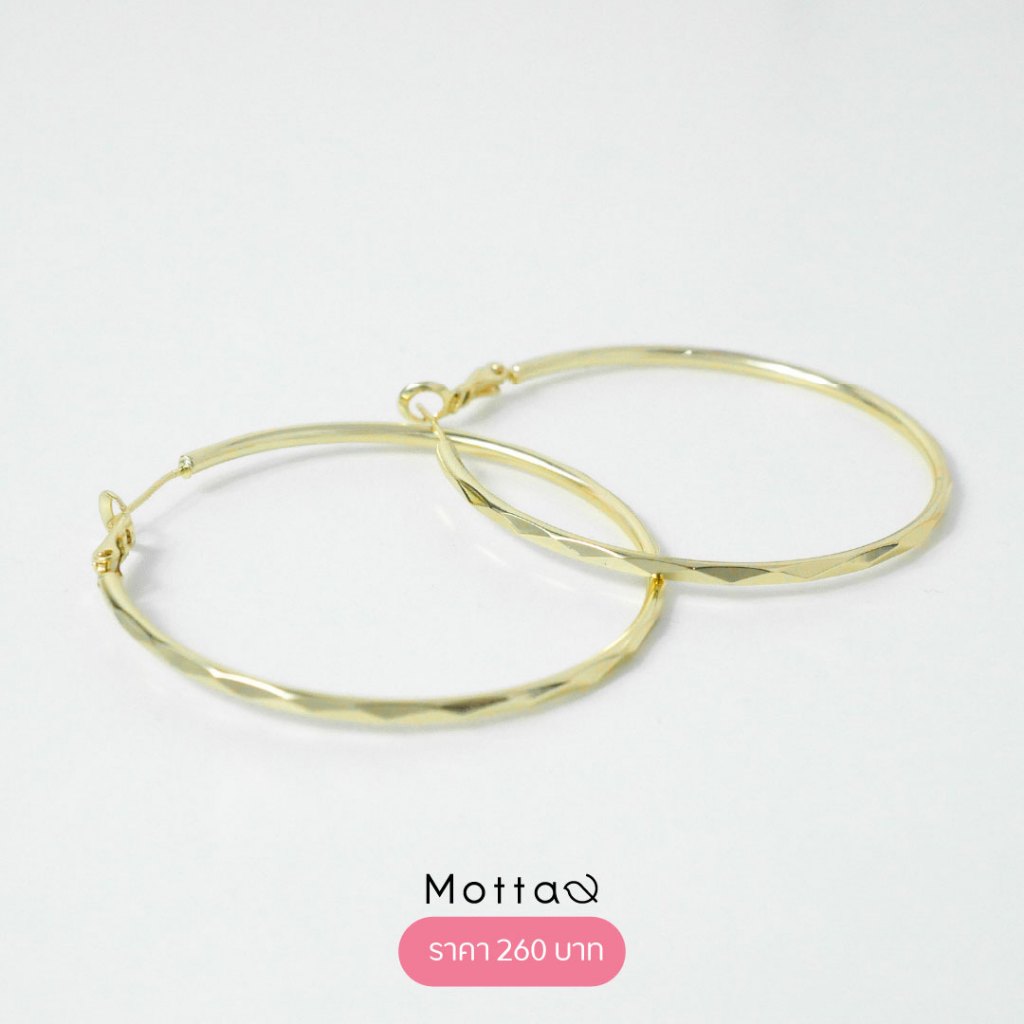 Motta ต่างหูแฟชั่น ใส่ได้ทุกวัน ไม่แพ้ไม่คัน