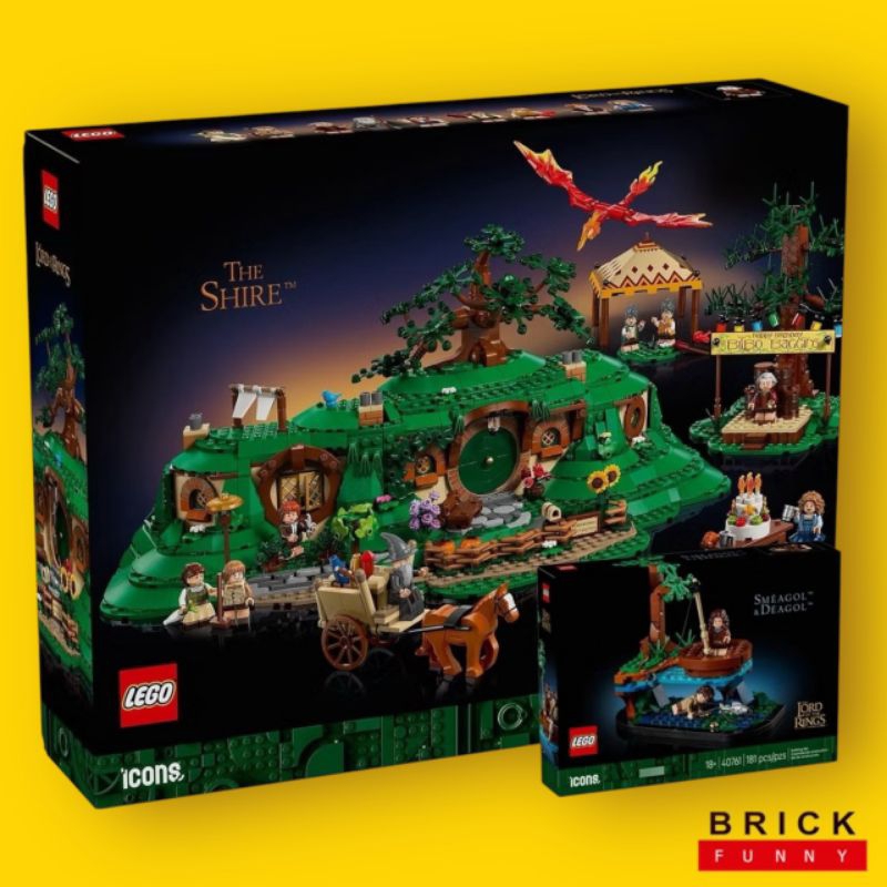 LEGO icons LOTR 10354 : The Lord of the Rings: The Shire™ เลโก้ของใหม่ 100%