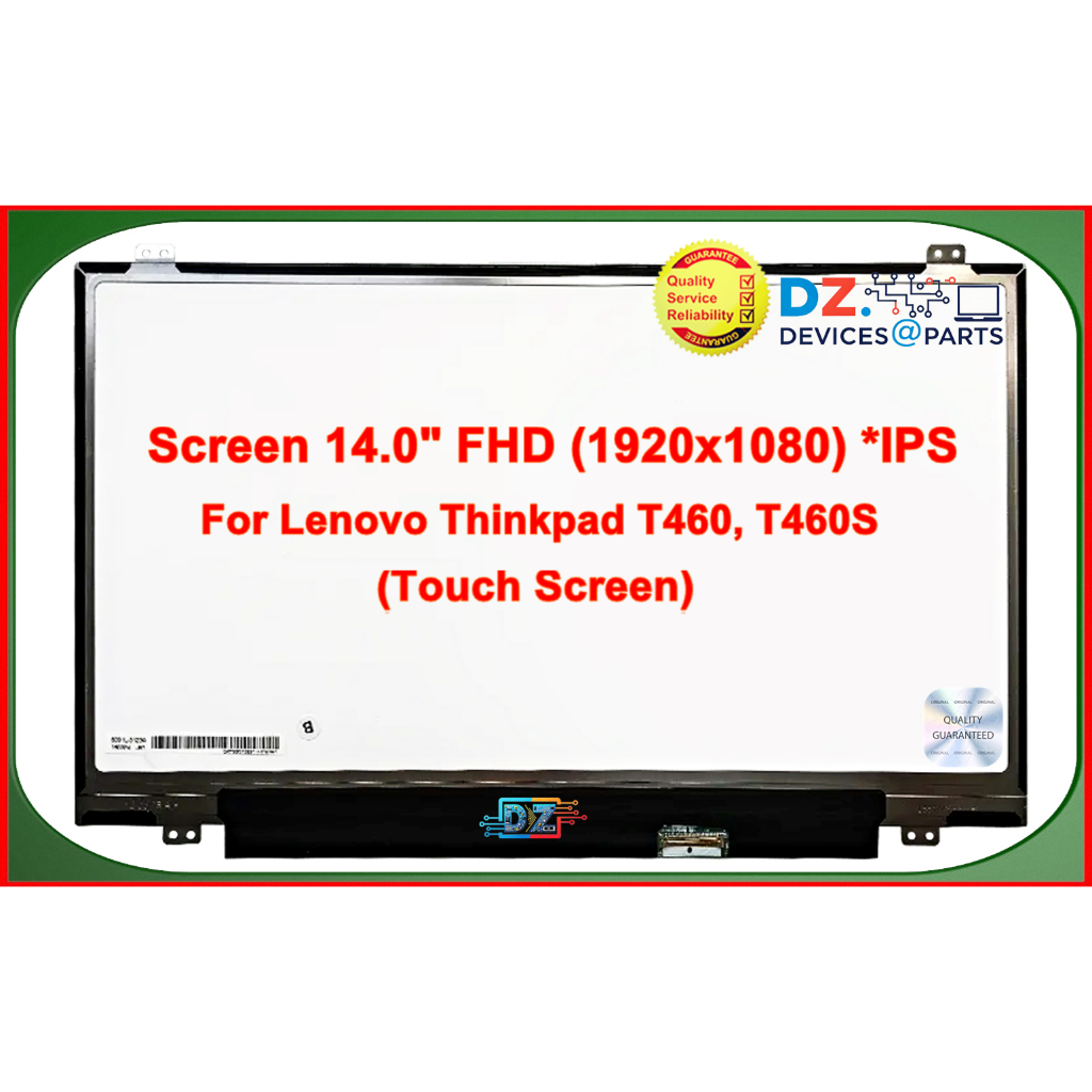 จอโน๊ตบุ๊ค LCD•LED Notebook 14.0" นิ้ว for Lenovo ThinkPad T460 T460S • Screen FHD 1920x1080 IPS (To