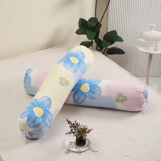 ปลอกหมอนข้าง เนื้อผ้าคอตตอน ลายดอกไม้ สวยๆ 36*110cm ซักมือซักเครื่องได้