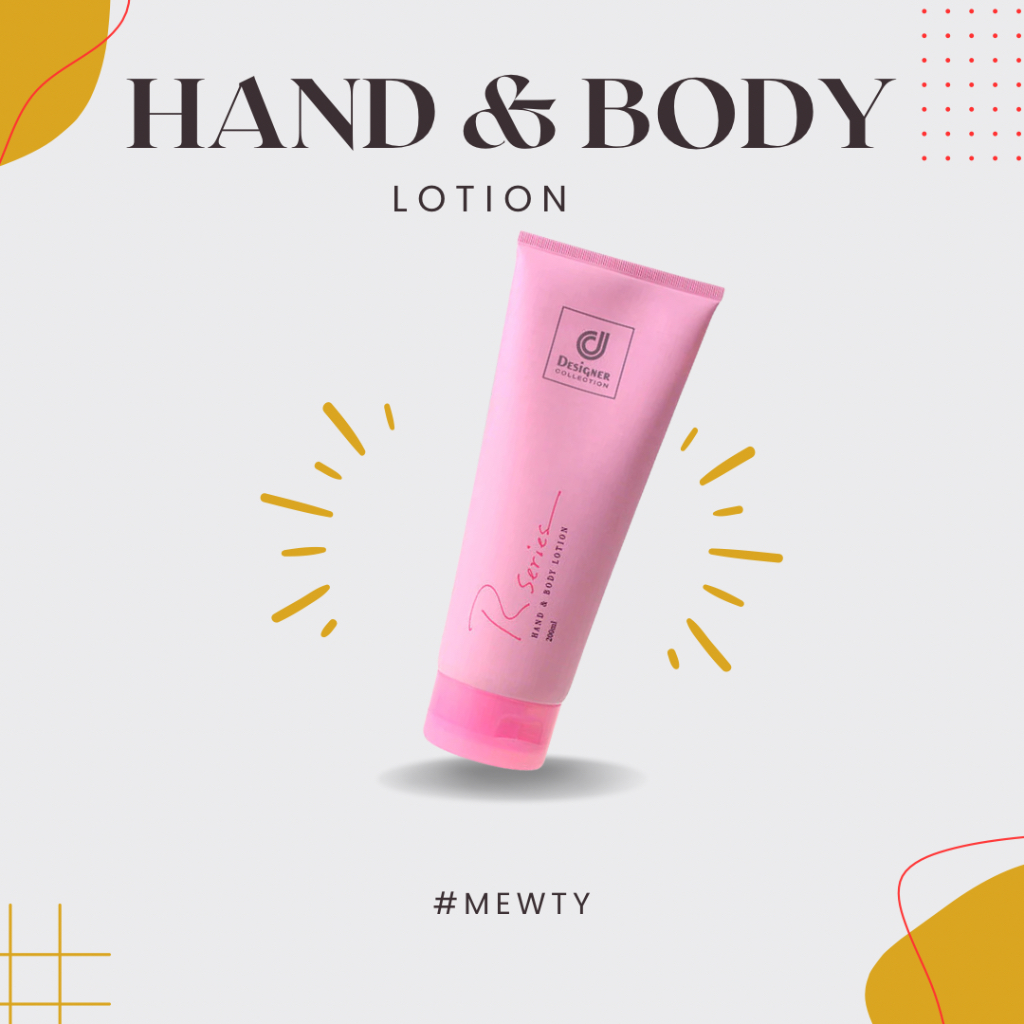 โลชั่น น้ำหอม hand & body lotion Rseries 200 ml.