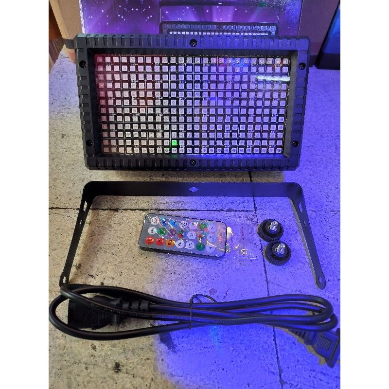 led stobe light 288led ไฟดิสโก้ ไฟเธค ไฟปาร์ตี้ ไฟตกแต่ง ใช้ไฟฟ้า220โวลต์