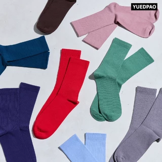 Yuedpao Ultra-Fit Socks Collection ถุงเท้าที่ยืดแต่ไม่ย้วย คงรูปได้ดี ถุงเท้ายืดเปล่า