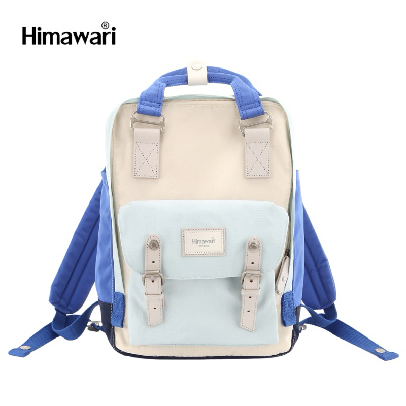 HIMAWARI กระเป๋าเป้สะพายหลัง กันน้ำ 13" Laptop Backpack รุ่น HM188-L สี #82 Icy Blue