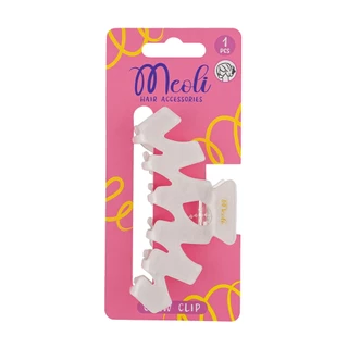 Meoli Hair Accessories Claw Clip XL 60261 กิ๊บหนีบผม กิ๊บติดผม ถนอมเส้นผม กิ๊บขนาดใหญ่ สีกระ ลายเปลือกหอย