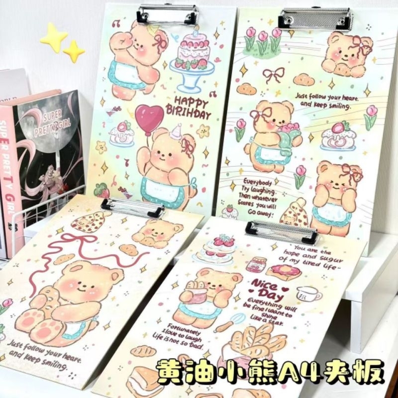 คลิปบอร์ด A4 Clip Board ที่หนีบกระดาษA4 แฟ้มหนีบกระดาษ ใส่เอกสาร กระดาษรองเขียน - รูปที่ 6