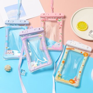 พร้อมส่งในไทย 1-2 วันถึง ขายส่งซองกันน้ำรุ่นการ์ตูนลอยน้ำได้…