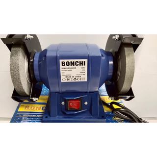 BONCHI มอเตอร์หินเจียร มอเตอร์หินไฟ 5 นิ้ว / 6 นิ้ว / 8 นิ้ว ( Bench Grinder แท่นเจียร เครื่องเจียรตั้งโต๊ะ)