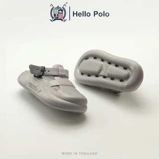 Hello Polo รองเท้าหัวโต รองเท้าแตะลําลอง UNISEX พื้นหนา กันลื่น วัสดุ EVAสไตล์ทันสมัย กลางแจ้ง เบาสบาย ลำลอง HP8049