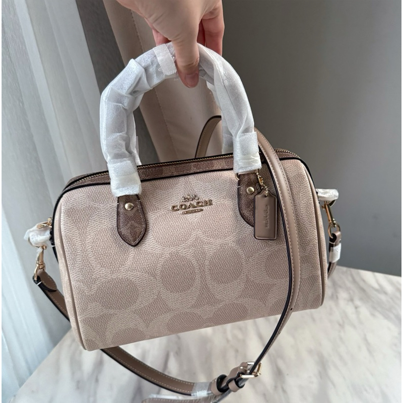 **พร้อมส่ง ใช้codeลด1000.-ได้📌 Coach Rowan Satchel Bag In Blocked CY679 ✨