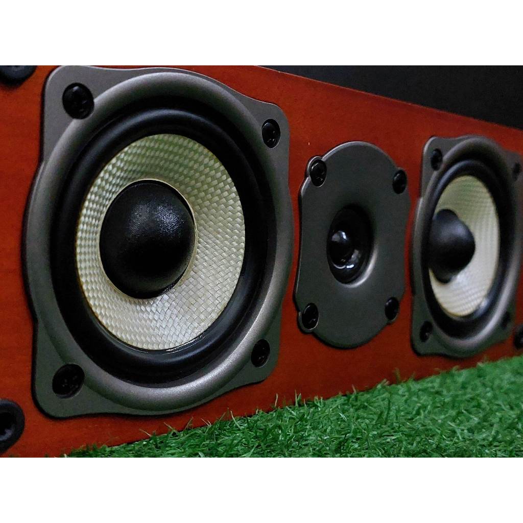 ลำโพง Center Onkyo รุ่นD-O55Cจากตู้ญี่ปุ่นมือ2 ส/ก/ย/9.5/26.5/13/cm.ดอก 3 นิ้ว 2 ดอกคู่ร่องรอยมีบ้าง