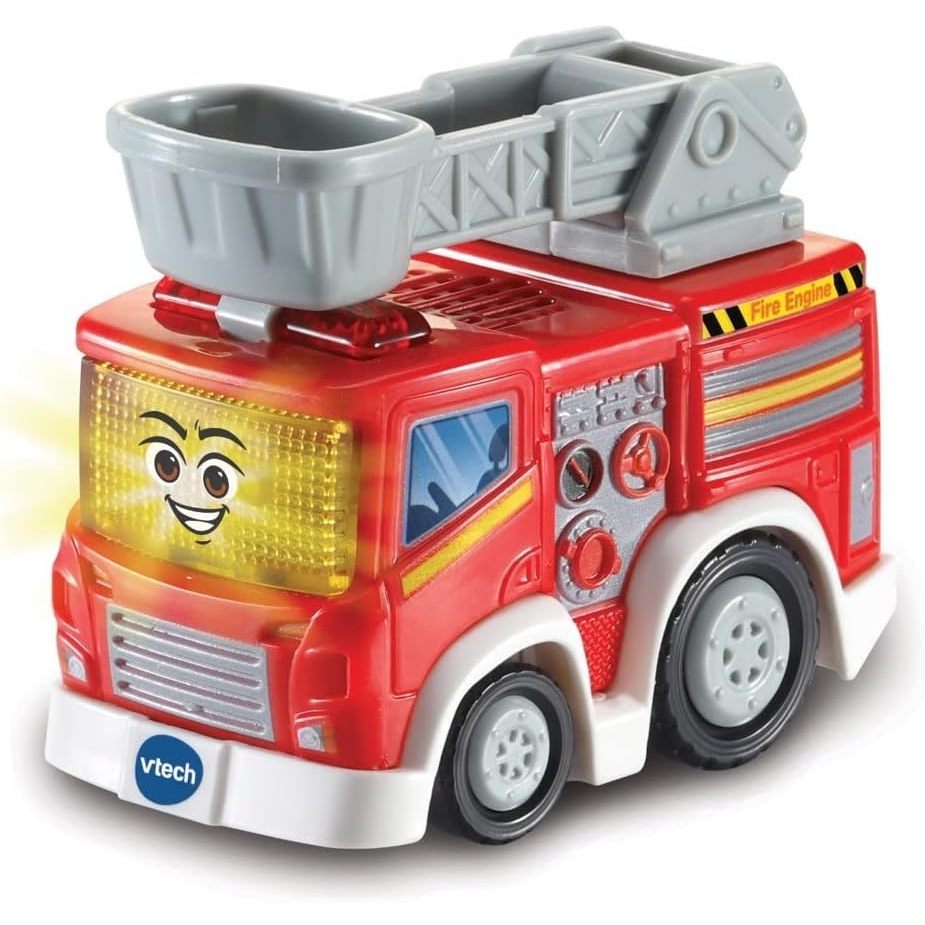 VTech GGSW Fire Engine Music Moveable Ladder,รถดับเพลิง เพลง ยานพาหนะ รถยนต์ 80-557603