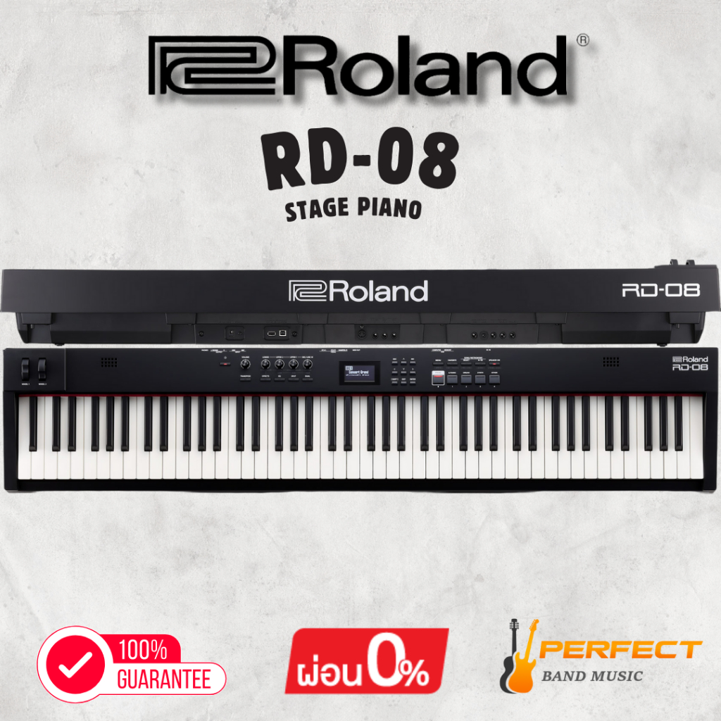 เปียโนไฟฟ้า Roland RD-08 Stage Piano [ผ่อน 0% 10เดือน]