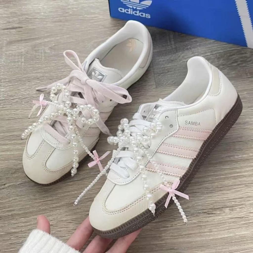 （ของแท้ 100 %）adidas originals samba OG IH2751 สีชมพู