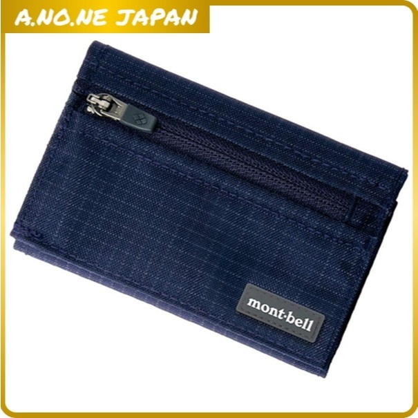 กระเป๋าสตางค์ไนลอน Montbell Trail Wallet ขนาดกะทัดรัด เบา พกพาสะดวก (DKNV - น้ำเงินเข้ม) รุ่น 113324