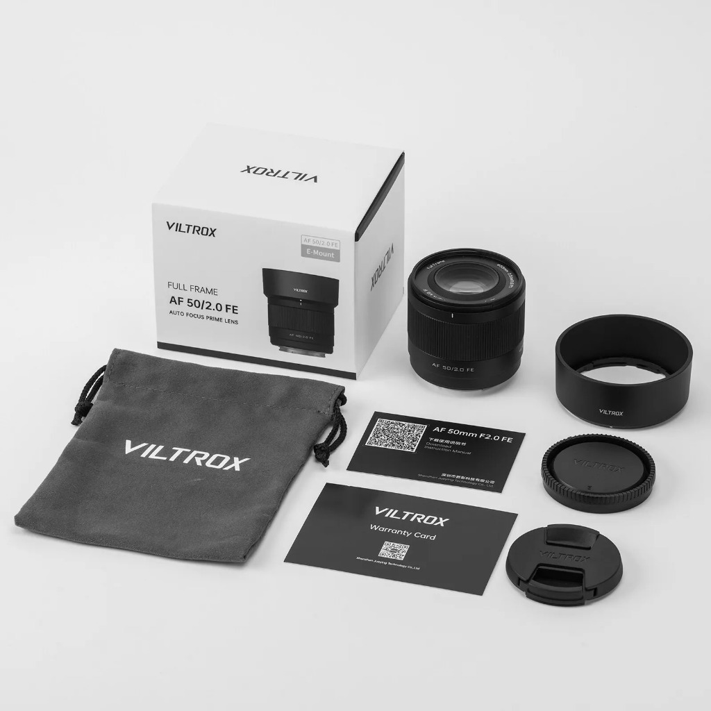 Viltrox AF 50mm F2.0 Air Full Frame Lens For Sony FE / Nikon Z ประกันศูนย์ Viltrox 50mm f2 50 f2 Auto Focus Lens