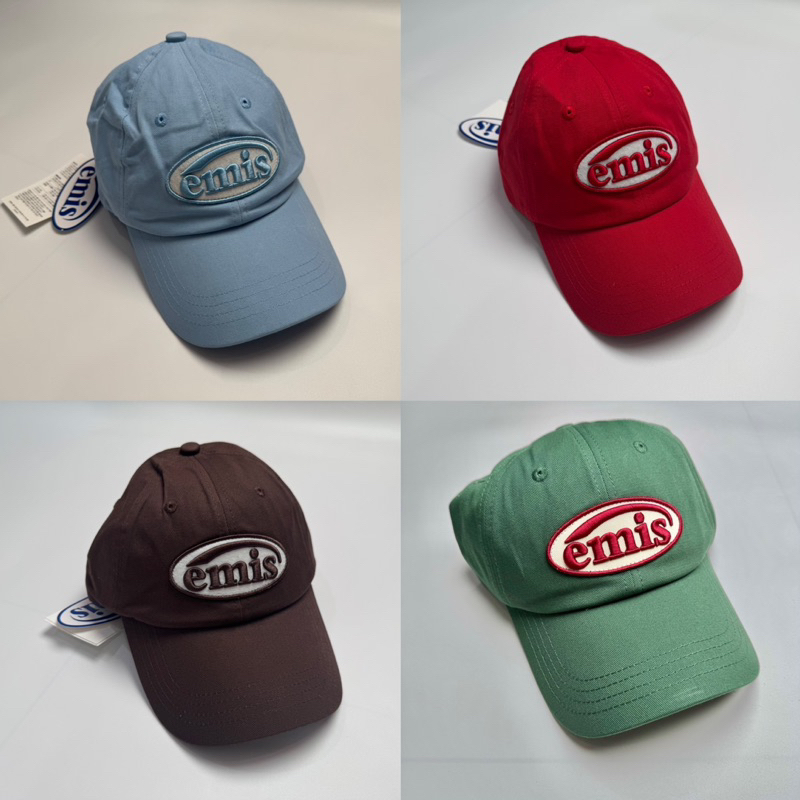 JRY หมวกปัก emis ปรับขนาดได้น่ารักมาก