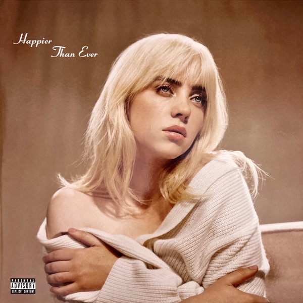 แผ่นเสียง LP Billie Eilish – Happier Than Ever / Urban outfitters edition แผ่นซีล ใหม่