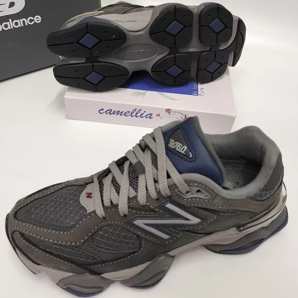 [ของแท้] New Balance NB 9060 ของแท้ 100% รองเท้าผ้าใบแฟชั่นสตรีท U9060ECC