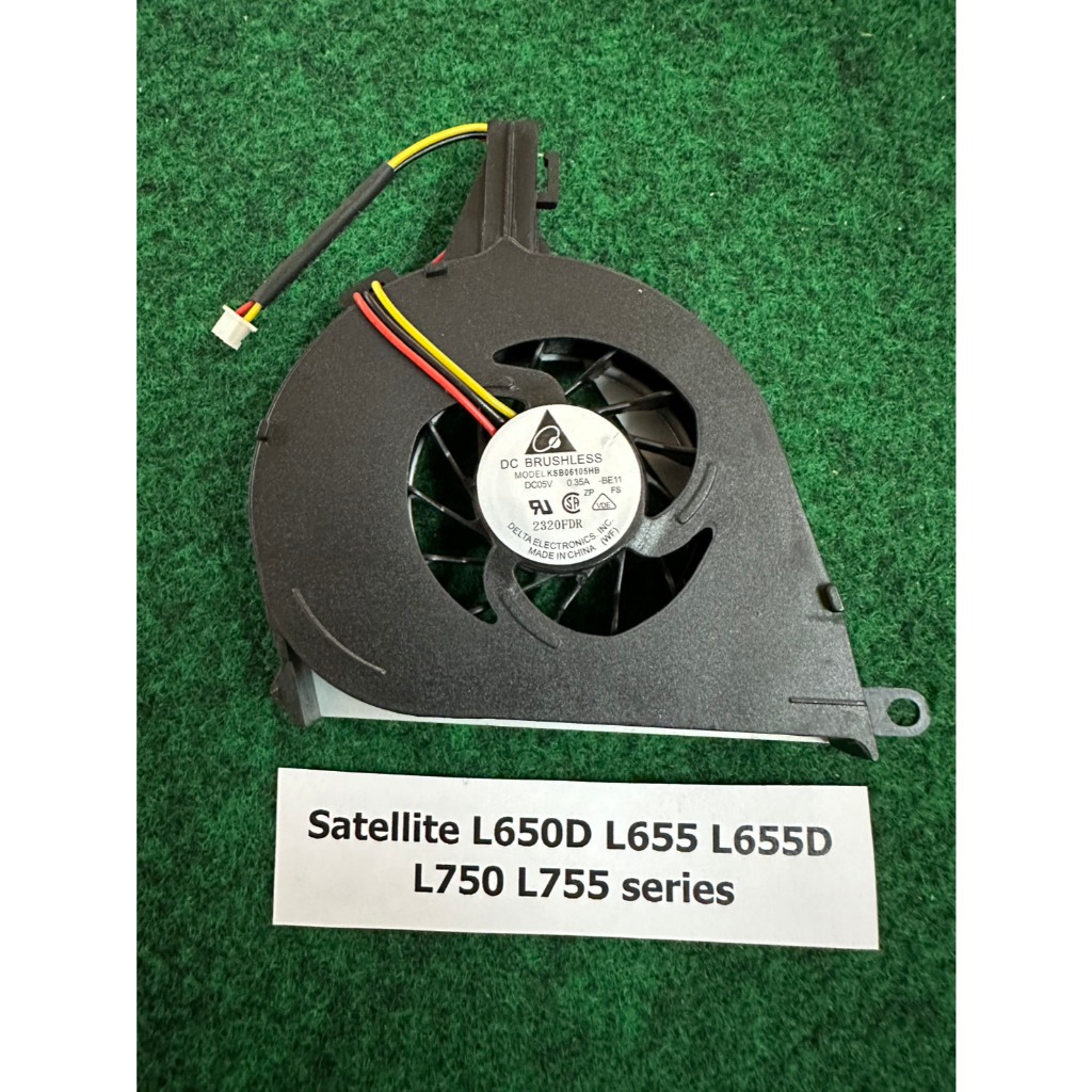 Fan CPU N/B  Toshiba Satellite L650D L655 L655D L750 L755 series พัดลม โน้ตบุ๊ค 1 อัน