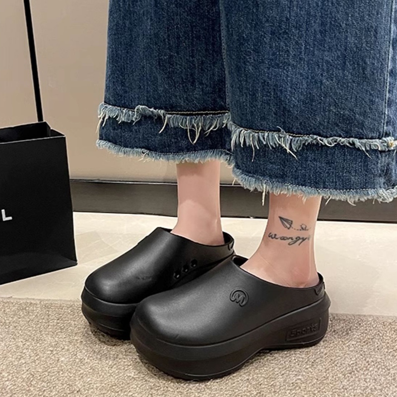 Beemory  จัดส่งที่รวดเร็ว รองเท้าแตะแบบสวมเปิดส้น ทรงสวยใส่แล้วเก็บกระชับรูปเท้า สีสันคุมโทนมินิมอลใส่ได้หลากหลายโอกาส