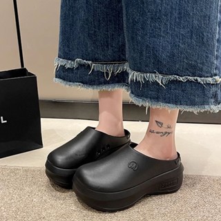 Beemory  จัดส่งที่รวดเร็ว รองเท้าแตะแบบสวมเปิดส้น ทรงสวยใส่แ…