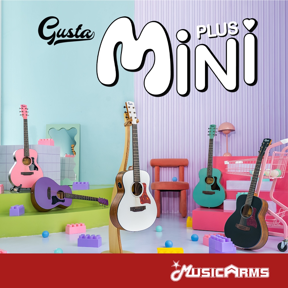 Gusta Mini Plus กีตาร์โปร่งไฟฟ้า
