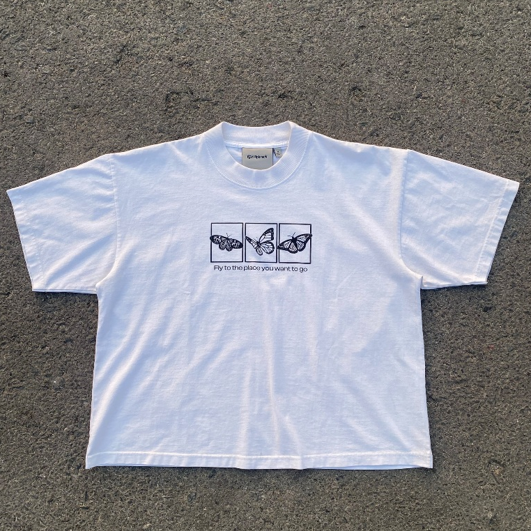 RAWVY BOXY T-SHIRT "BORN AGAIN"