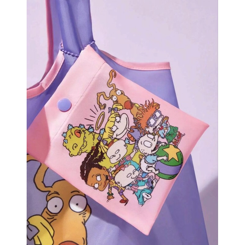 [พร้อมส่ง🇹🇭] ถุงผ้าพับได้ Rugrats Nickleodeon®️ของแท้ 💯