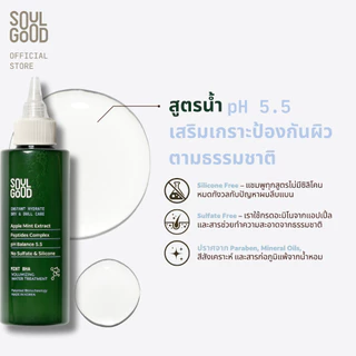 [ลดสูงสุด50% ] SoulGood Mint Volumizing Water Treatment 150ml โซลกู๊ดทรีทเม้นท์มิ้นท์