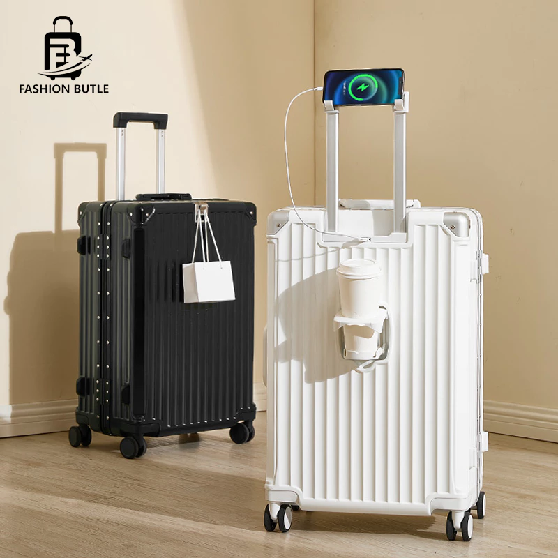 FASHION BUTLE กระเป๋าเดินทาง 20/22/24/26/28 นิ้ว | Suitcase ขนาดเต็ม / หลายสี baggage luggage
