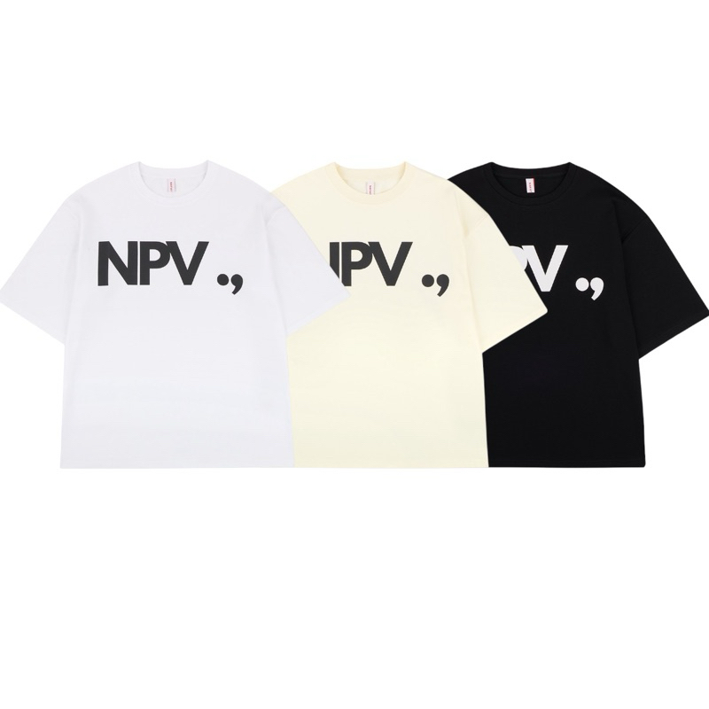 NAPATVOGUE - NPV., T SHIRT พร้อมส่ง 5 สี