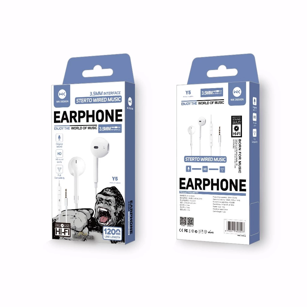 WK Kingkong หูฟัง 3.5mm / Type-C HiFi เบสหนัก มีไมค์ thumbnail 6
